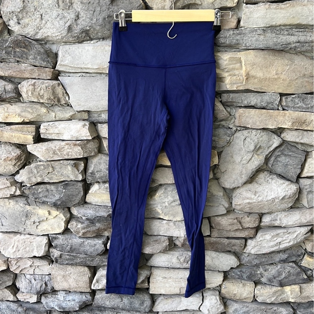 Lululemon Blue Leggings 4